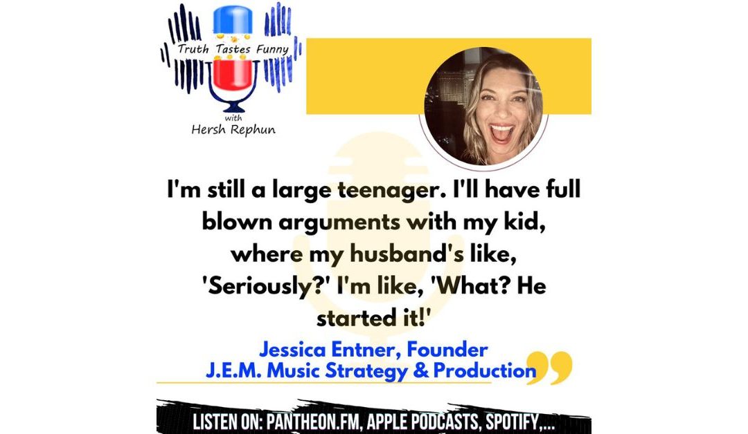 Truth Tastes Funny (Season 2) Episode 36 – An Unmasked Singer Talks ADHD, Empowerment, & Parenting: Jessica Entner